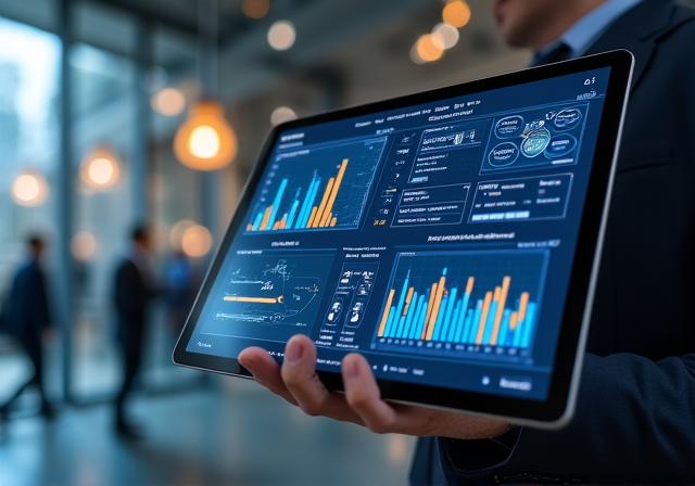 Dashboard de reportería automatizada con gráficos de IA